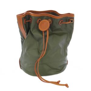 ドローストリングバッグ 巾着 バチュークロス カーキ 072103 /TK