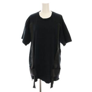 Tシャツ カットソー 半袖 46 黒 ブラック 521832700301 /YM