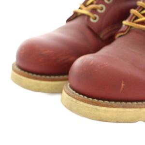 RED WING 90’s アイリッシュセッターレザーシューズ ショートブーツ 犬タグ レザー 6.5 赤 レッド 11250