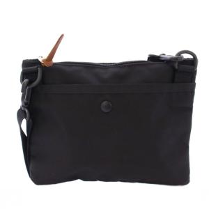 GREGORY サコッシュ ショルダーバッグ ナイロン メッシュ ロゴ 黒 ブラック /BB