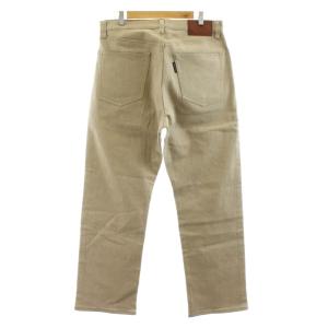 HUNTING WORLD デニムパンツ ジーンズ ワイド ジップフライ 34 ベージュ 64-16306 /KU