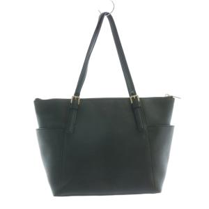 MICHAEL KORS ジェットセットアイテム トートバッグ レザー MKチャーム 黒 ブラック 30F2GTTT8L /KU