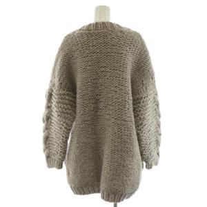 TODAYFUL ケーブルハンドニットカーディガン ウール 38 ベージュ 11820518 /AN52