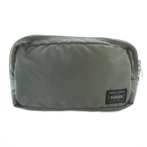 吉田カバン タンカー ポーチ マルチケース ナイロン グレー /KU