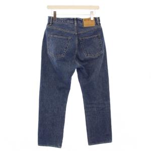 CHAOS WHY NOT NOW デニムパンツ ジーンズ ボタンフライ ロゴパッチ 36 水色 ライトブルー /BB