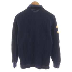 POLO RALPH LAUREN ビッグポニー ポロシャツ 長袖 XS 紺 ネイビー ナンバリング3 710766856001 /AN35