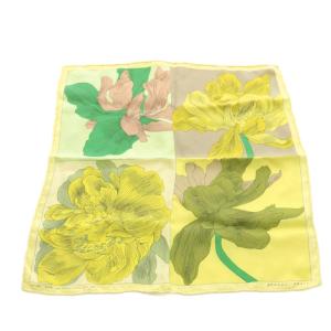 カレ45 ETUDE POUR UN IRIS スカーフ イエロー