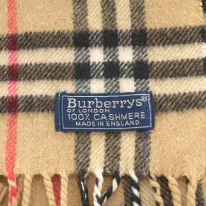 burberrys ヴィンテージ ノバチェック マフラー カシミヤ ベージュ ブラック レッド