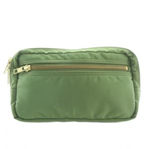 PORTER 吉田カバン タンカー ポーチ マルチケース ナイロン カーキ /KU