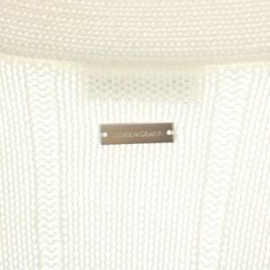 Salvatore Ferragamo カーディガン XL ホワイト 122284