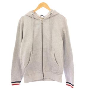 ジップアップパーカー M グレー