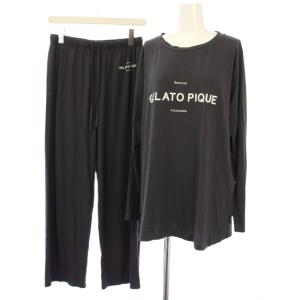 23AW ルームウェア 上下 セットアップ カットソー ロンT イージーパンツ ONE グレー /TK