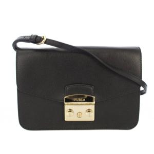 メトロポリス METROPOLIS ショルダーバッグ レザー ブラック /TK