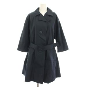 ベルテッドコート アウター ミドル ベルト タグ付き 8 紺 ネイビー 8130-20107/20108