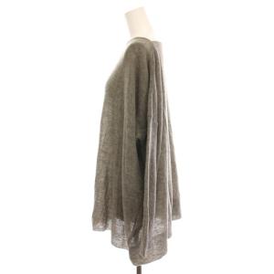 pas de calais セーター ニット 長袖 36 グレージュ 2078-210 /YM