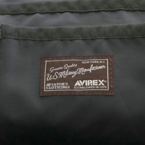 AVIREX ケーブ CAVE ボディバッグ ロゴ 黒 ブラック /AN13