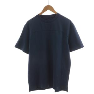 Tシャツ カットソー 半袖 ロゴ L 青 ブルー /AN25