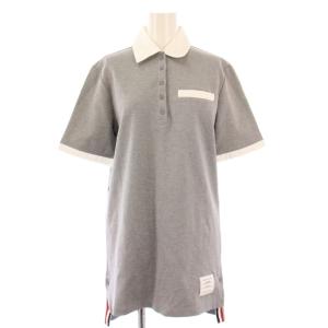 膝丈ドレス ワンピース 38 グレー