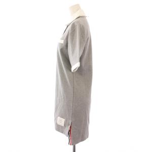 THOM BROWNE 膝丈ドレス ワンピース 38 グレー