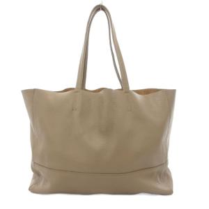 美品 トートバッグ レザー 本革 ベージュ /IU