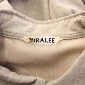 AURALEE WOOL FULLING FLANNEL CLOTH SHIRTS