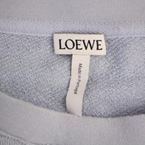 LOEWE スウェット スカル XL ライトブルー