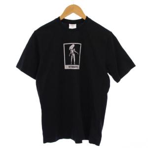 星座シリーズ 獅子 Tシャツ カットソー 半袖 クルーネック XS 黒 UAH19TR303 /BM