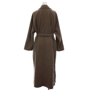VERMEIL par iena サイドスリットコート ロング ウール アウター 38 ブラウン 20020938220030 /YM