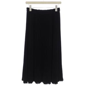 スカート ロング O 黒 ブラック プリーツ M4006961 17 /AJ