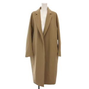 ダブルクロス2BOXコート ロング アウター 36 ベージュ 300BS130-0570 /YM