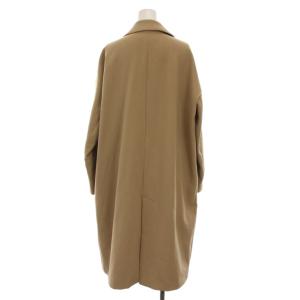 ENFOLD ダブルクロス2BOXコート ロング アウター 36 ベージュ 300BS130-0570 /YM