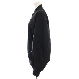 MARC JACOBS ジップアップ ボンバージャケット 中綿 MA-1 XS 黒 M4007168 /YM