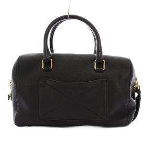 MARC JACOBS ハンドバッグ ミニボストン ショルダーバッグ 2WAY レザー 黒 ブラック /YM