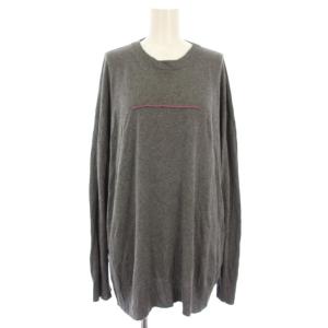 ニット セーター クルーネック ライン 長袖 XS グレー S52HA0192 /TK