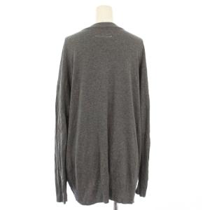 MM6 Maison Margiela ニット セーター クルーネック ライン 長袖 XS グレー S52HA0192 /TK