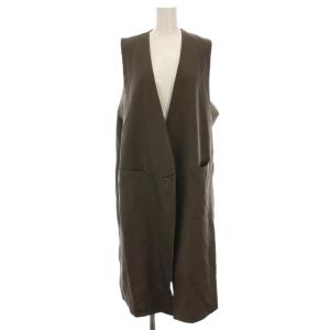 ロング ベスト ジレ 2 グレージュ U791-V01-101 /YM