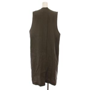 Ujoh ロング ベスト ジレ 2 グレージュ U791-V01-101 /YM