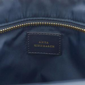 ANYA HINDMARCH スマイリー トートバッグ ネイビー
