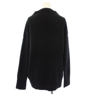 VINCE ニット セーター カシミヤ モックネック 長袖 S 黒 VS06978597 /TK