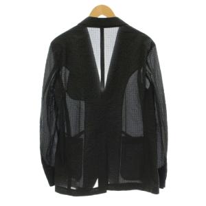 TAGLIATORE SAHARA サハラ シングルジャケット シアサッカー ナイロン テーラードジャケット ブレザー チェック
