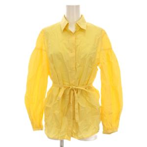 シャツ ブラウス 長袖 2 黄色 /YM