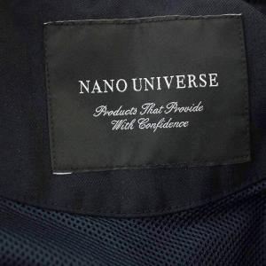 nano universe MA-1 ジャケット ブルゾン ジップアップ 薄手 M ネイビー 紺 668-9212001 /G