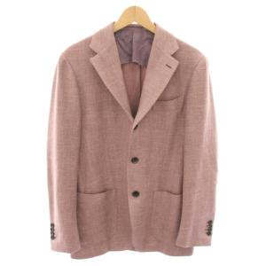 エルメネジルドゼニア Ermenegildo Zegna ミックスファブリックジャケット テーラードジャケット