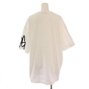 COMME des GARCONS AD2022 Tシャツ カットソー 半袖 クルーネック プリント S 白 OI-T101 /BM