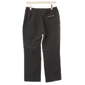 mont-bell トレッキングパンツ スラックス ジップフライ ストレッチ 裏起毛 ウール混 XL グレー 1105354