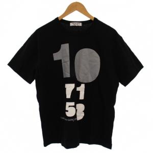 PARFUMS AD2024 Tシャツ カットソー 半袖 クルーネック プリント XL 黒 ON-T502