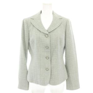 Leilian オリジナル ORIGINAL スーツ セットアップ 上下 テーラードジャケット シングル スカート ひざ丈