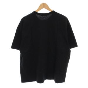 COMME des GARCONS AD2021 Tシャツ カットソー プリント 半袖 黒 ブラック OHーT005 /YM