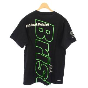 F.C.Real Bristol 19AW BIG LOGO SUPPORTER Tシャツ カットソー 半袖 M 黒 FCRB-192063