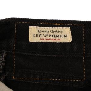 Levi's PREMIUM 517 デニムパンツ W34 L30 ブラック